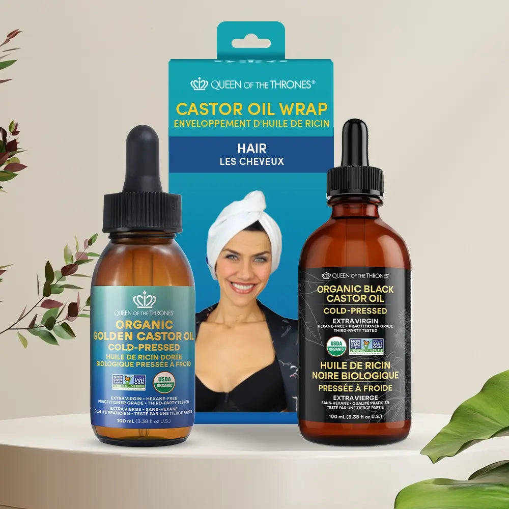 Castor Oil Beauty Hair Wrap Bundle