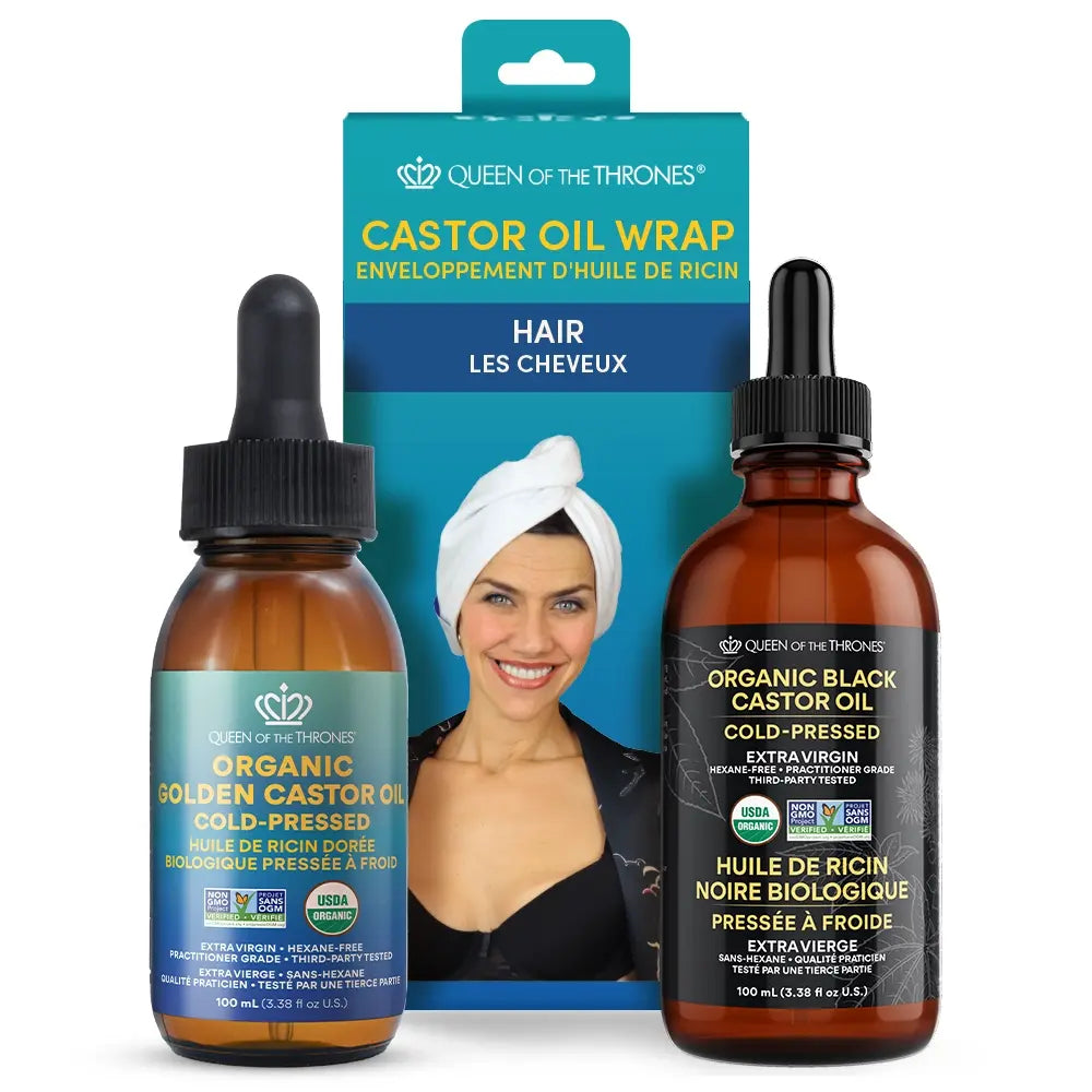 Castor Oil Beauty Hair Wrap Bundle